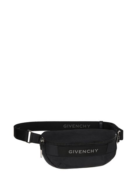 G-Trek Waist Bag In Black Nylon GIVENCHY | BKU040K1RG001