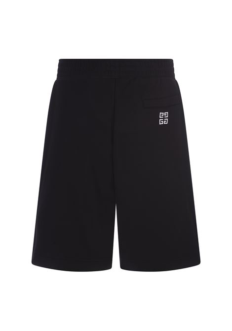 GIVENCHY College Bermuda Shorts In Black GIVENCHY | BM513V3Y78001