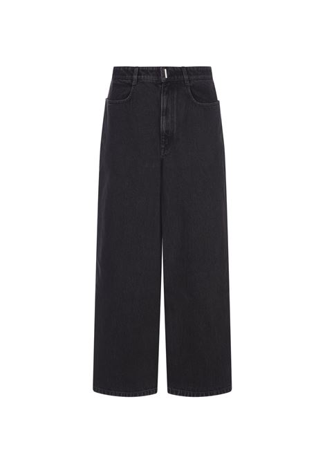 Black Baggy Jeans With Low Crotch GIVENCHY | BM51465Y6P001