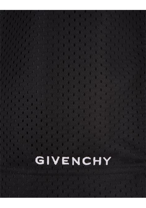 Black Mesh GIVENCHY Bermuda Shorts GIVENCHY | BM515J3YEM001