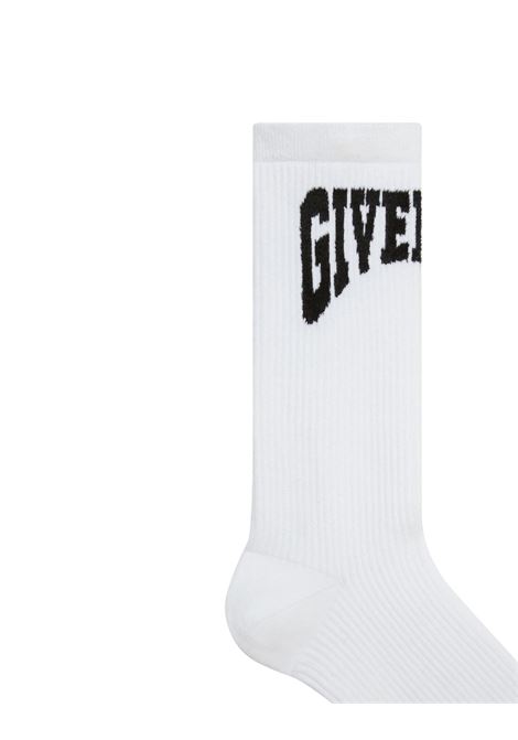 White GIVENCHY College Socks GIVENCHY | BMB03T4037116