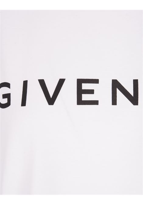 GIVENCHY Archetype T-Shirt In Stone Grey Cotton GIVENCHY | BW707Z3YAC100