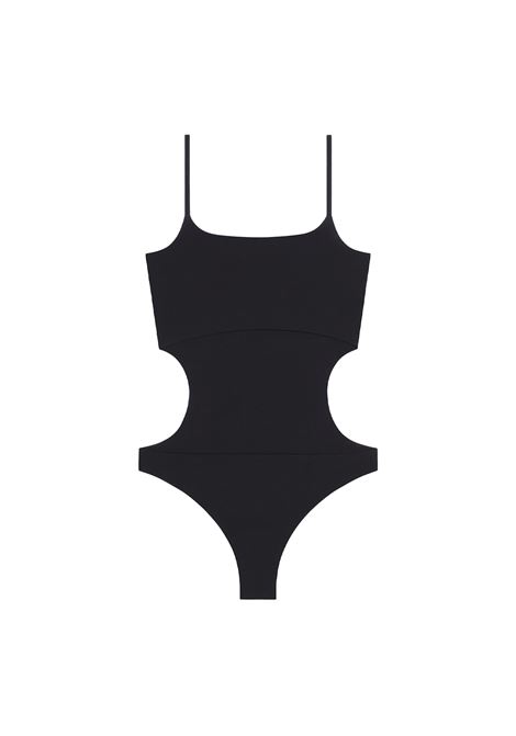 GIVENCHY Archetype One-Piece Swimsuit In Black Recycled Nylon GIVENCHY | BWA01A3YFL004