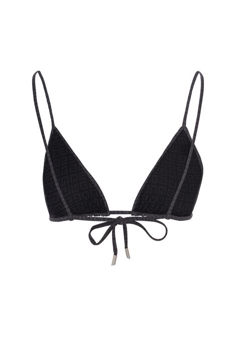 Black Bikini Top With 4G Motif GIVENCHY | BWA01G310C002