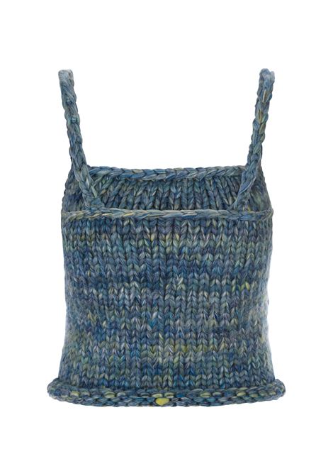 Top Chunky Knit Blu Sfumato HOPE MACAULAY | CETO CHUNKYUNICA
