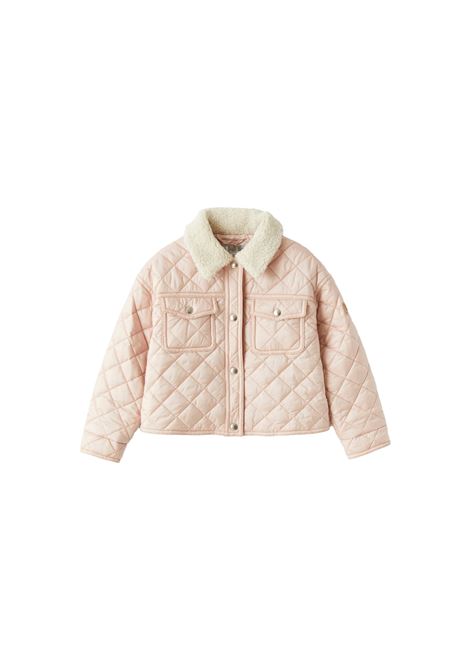 Pink Nylon Quilted Jacket IL GUFO | A23GM396N0068304