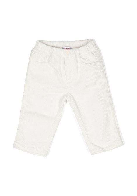 Milk-White Corduroy Trousers IL GUFO | A23PL030V6012100