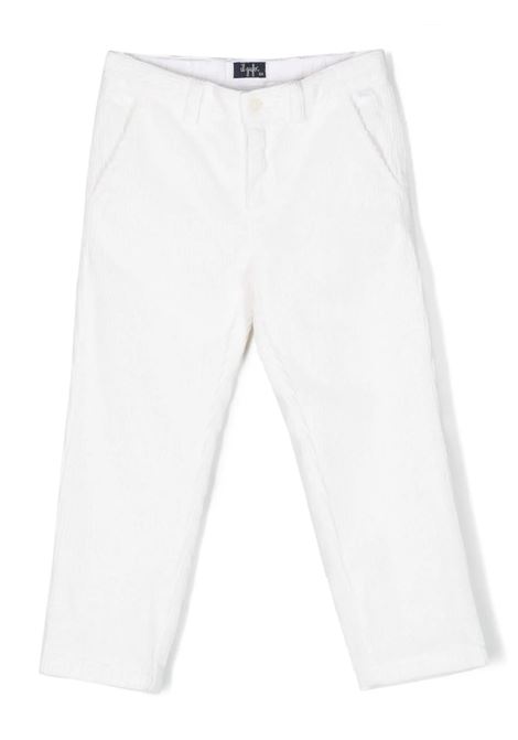 White Corduroy Trousers IL GUFO | A23PL311V6012100