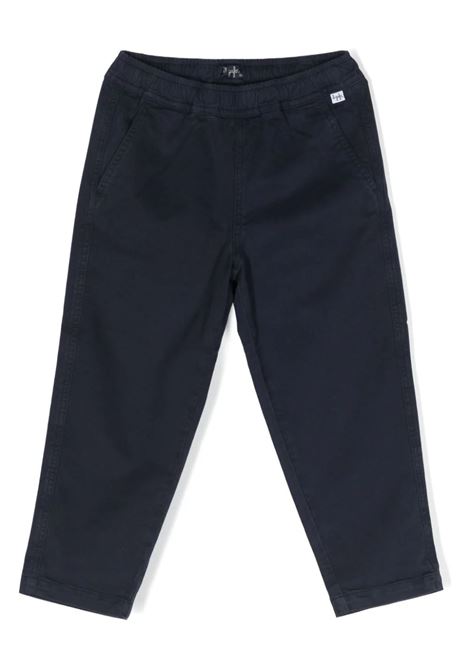 Night Blue Trousers With Elasticized Waist IL GUFO | A23PL404C6036497