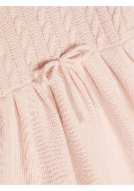 Pink Tricot Dress With Drawstring IL GUFO | A23VT101EM220304