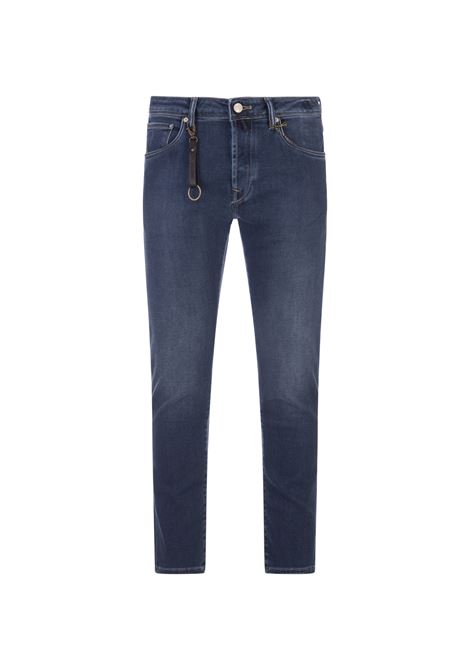 Jeans Slim Fit In Denim Blu Scuro INCOTEX BLUE DIVISION | BDPS0002-00973003
