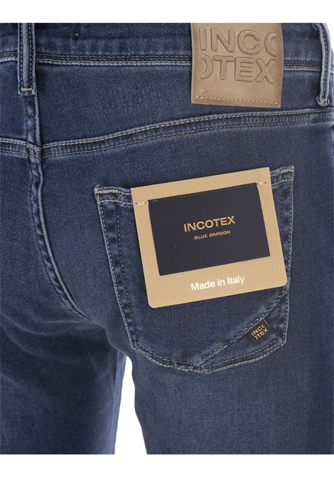 Dark Blue Denim Slim Fit Jeans INCOTEX BLUE DIVISION | BDPS0002-00973003