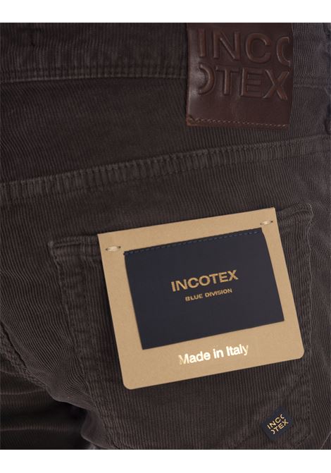 Brown Corduroy Trousers INCOTEX BLUE DIVISION | BDPS0003-02985473