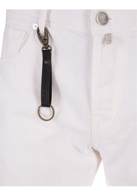 Straight Leg Jeans In White Denim INCOTEX BLUE DIVISION | BDPS0003-02990111