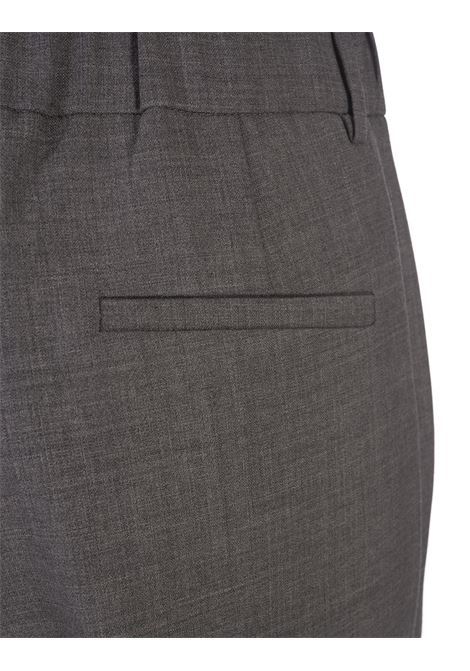 Pantaloni Sartoriali In Lana Stretch Grigia INCOTEX | 172832-D1212905