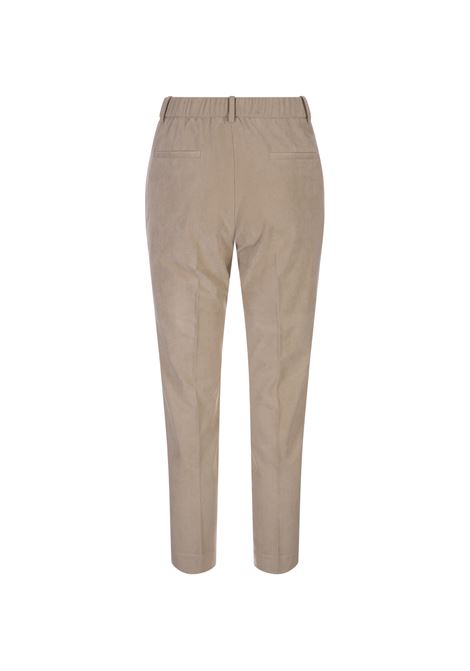 Beige Herringbone Tailoring Trousers INCOTEX | 172832-D4591400