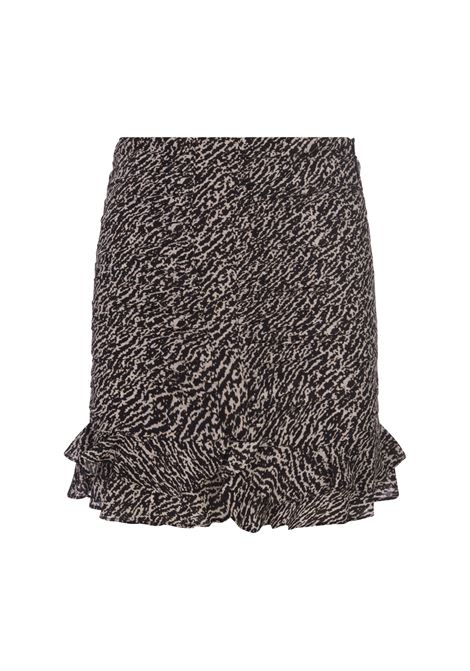 Milendi Skirt In Black Silk ISABEL MARANT | JU0009FA-A3J10I01BK