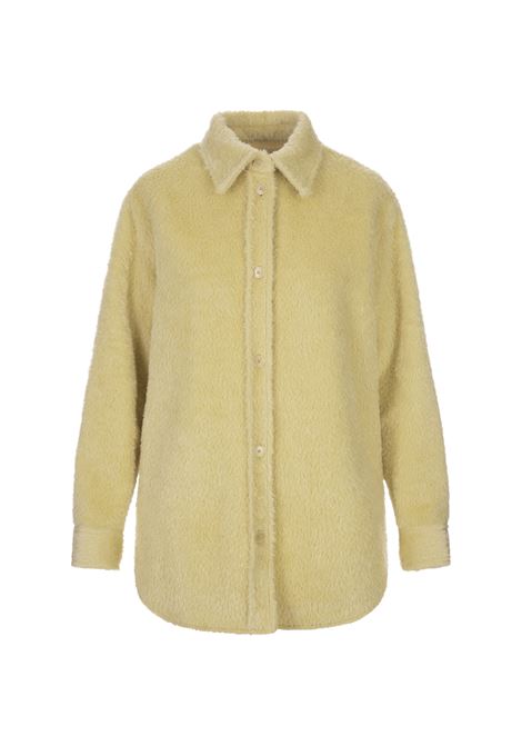 Alpaca Celiane Jacket In Pale Yellow ISABEL MARANT | VE0198FA-A3A02I10LY