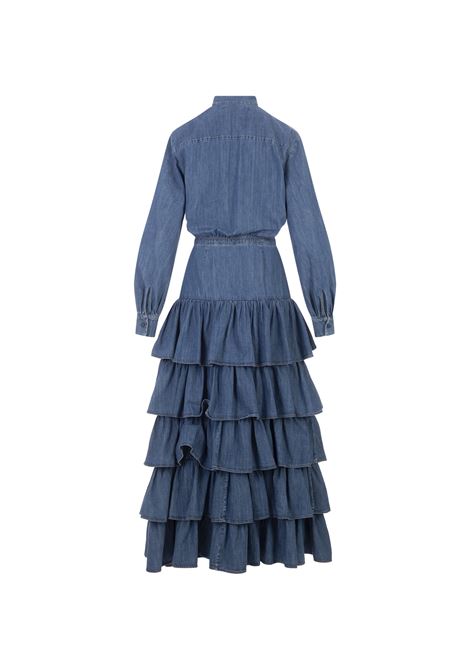 Medium Blue Denim Long Dress JACOB COHEN | SV003-80-T-9734017K