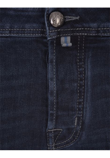 Jeans Nick Slim Fit Blu Scuro E Rutenio JACOB COHEN | UQE07-31-P-3621563D