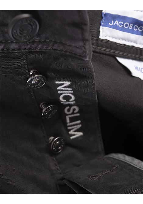 Nick Slim Fit Pants In Black JACOB COHEN | UQE07-36-S-3651C63