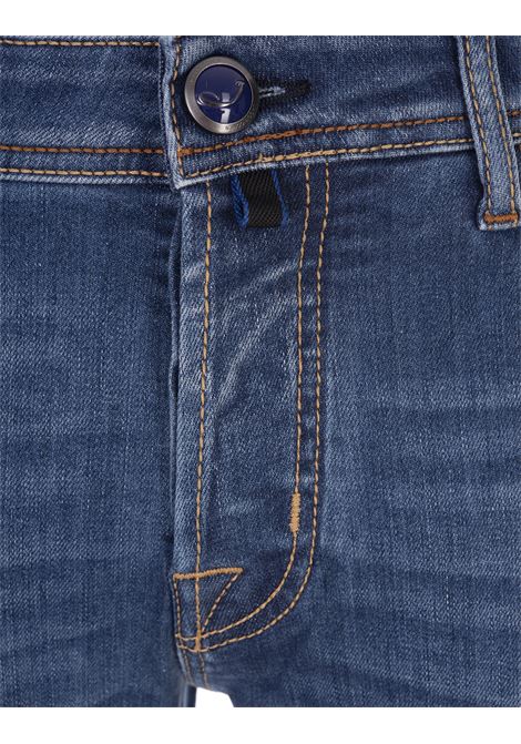 Jeans Nick Slim Fit Super Stretch Blu Medio JACOB COHEN | UQE07-40-S-3623561D