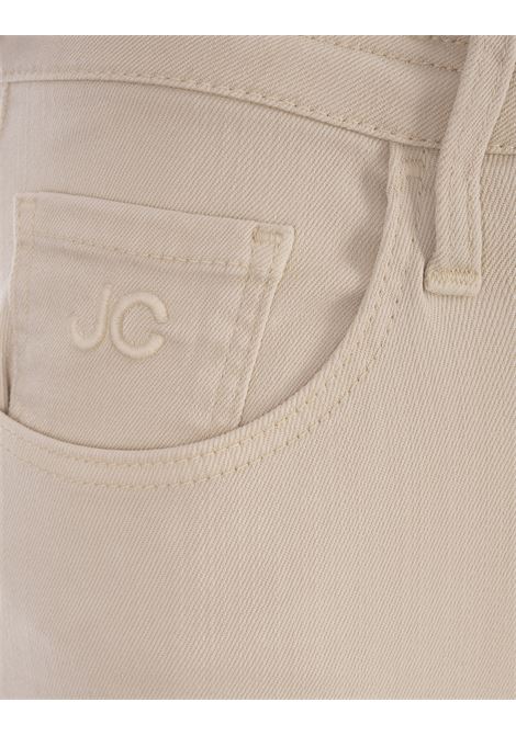 Jeans Kimberly Skinny Fit In Bull Power Stretch Bianco Burro JACOB COHEN | VQ007-29-S-3629A34