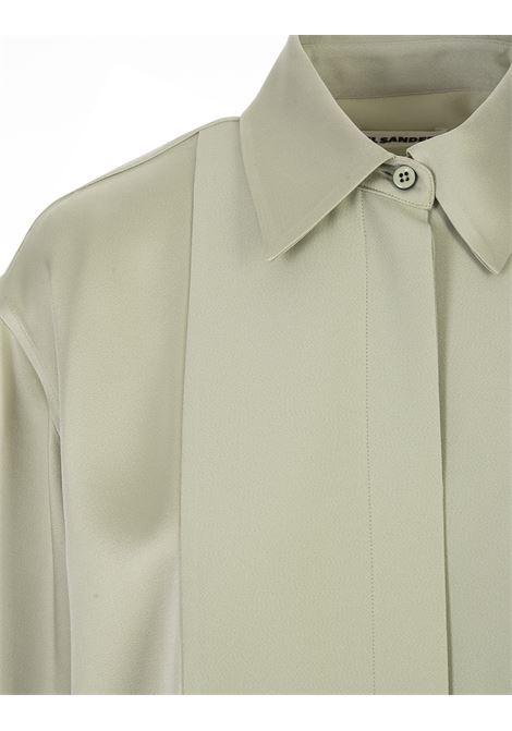 Green Relaxed Fit Shirt JIL SANDER | J02DL0146-JTN214338