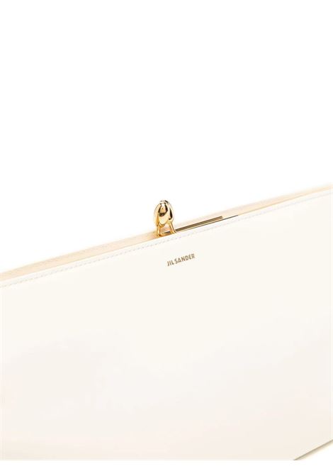 Goji Shoulder Bag In White Leather JIL SANDER | J07ZH0001-P5814106