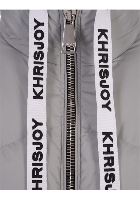 Grey Khris Iconic Puffer Jacket KHRISJOY | AFPW001-NYTT43