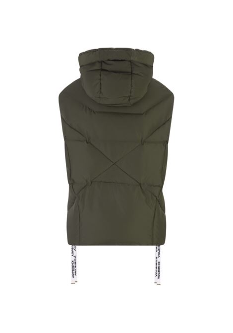 Moss Green Khris Iconic Padded Gilet KHRISJOY | AFPW003-NY2GRN09