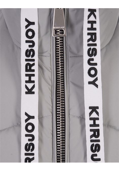 Grey Khris Iconic Padded Gilet KHRISJOY | AFPW003-NY2TT43