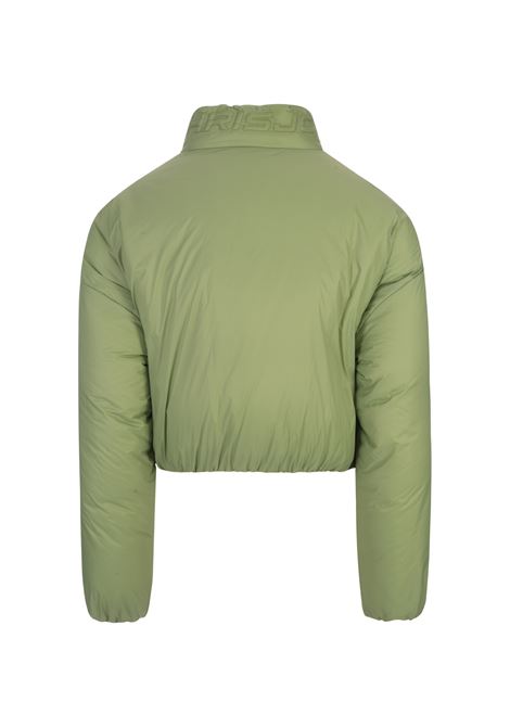 Puff Joy Cropped Jacket In Mint Green KHRISJOY | EFPW013-SPRMT1315