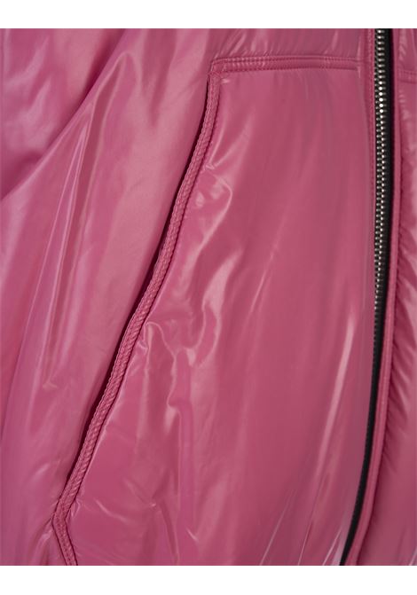 Puff Hoodie Light Padded Jacket In Ruspberry KHRISJOY | EFPW035-SPLRB59