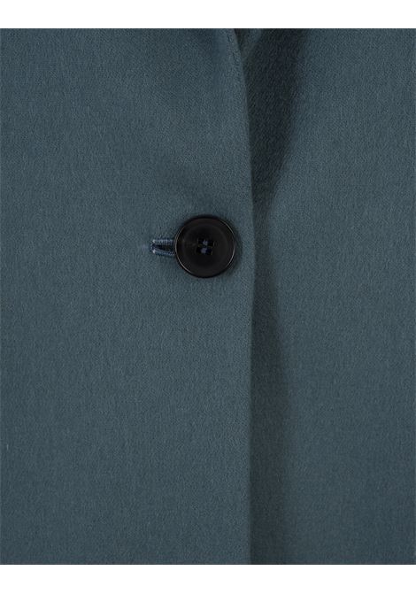 Blazer Monopetto In Misto Cashmere Blu Polvere KITON | D48523K0568C03