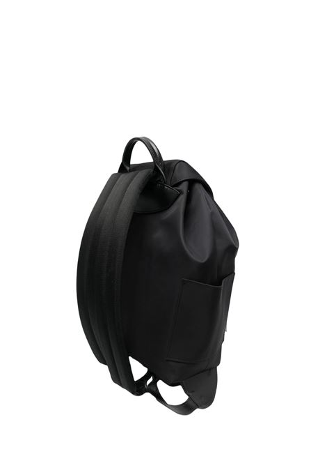 Black Backpack With Front Logo KITON | UBN006XC106101