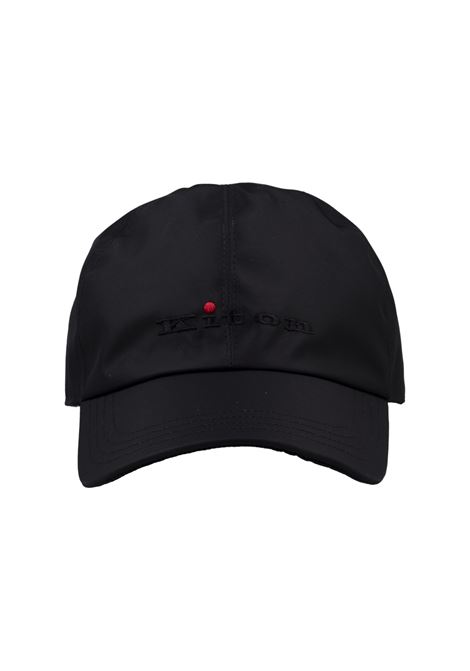 Black Baseball Cap With Logo KITON | UCAPP14XC103802