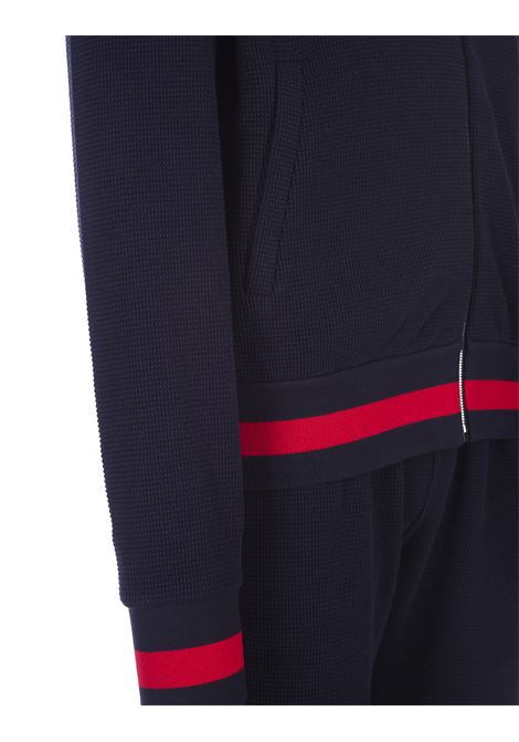 Blue and Red Sports Suit KITON | UMK032001