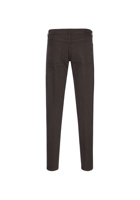 Pantaloni Cinque Tasche Marrone KITON | UPNJSMJ0214C15