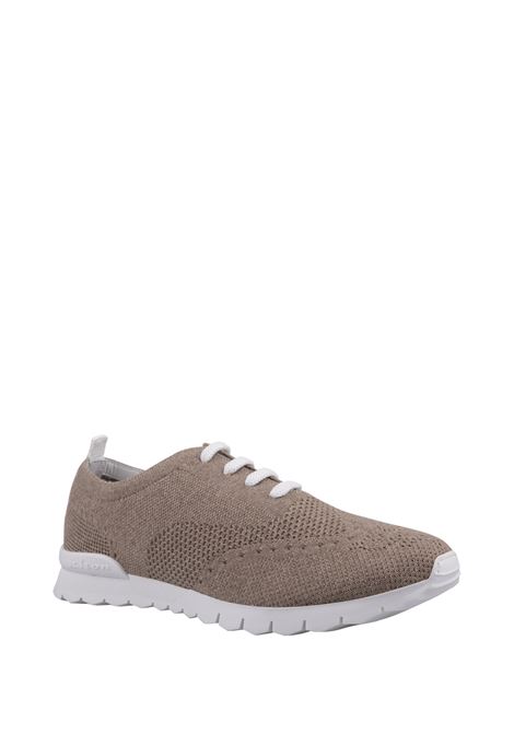 Running Sneakers In Beige Cashmere KITON | USSCLAWN0084821