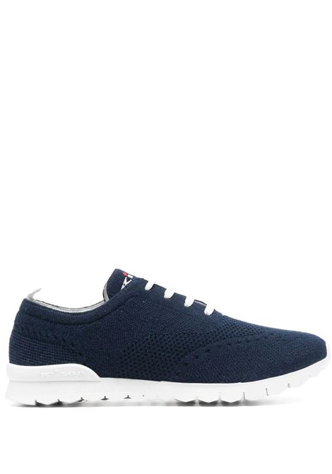 Sneakers Running In Cashmere Blu Scuro KITON | USSCLAWN0084825