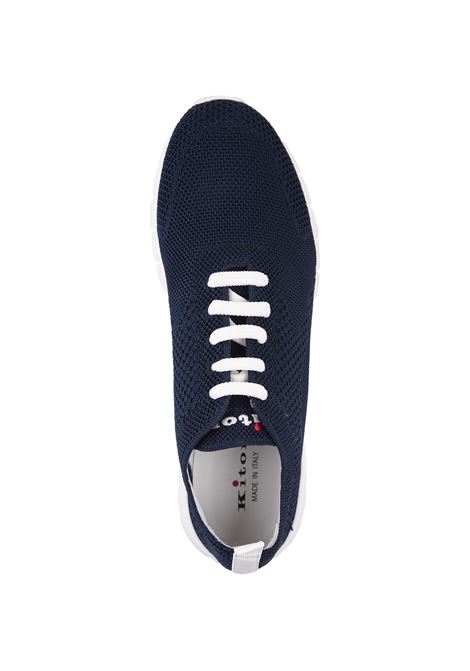 Blue-Grey ''FIT'' Running Sneakers KITON | USSFITSN0080973