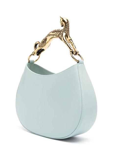 Hobo Cat Leather Bag In Glacial Blue LANVIN | LW-BGSHC1-TPSS-A23211