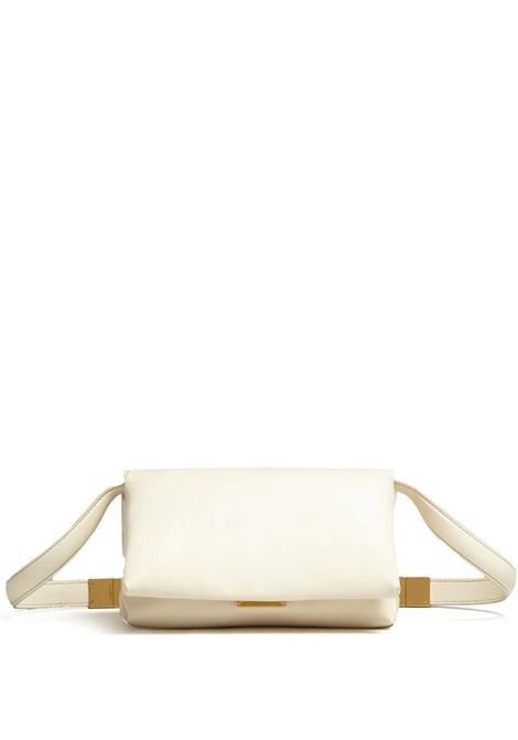 Small Prisma Bag In Ivory Leather MARNI | SBMP0122UO-P529800W06