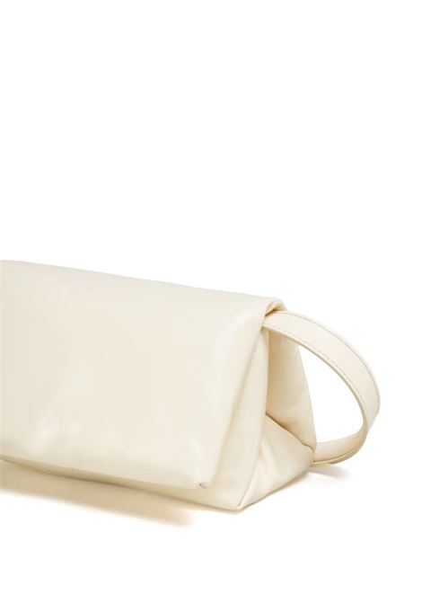 Small Prisma Bag In Ivory Leather MARNI | SBMP0122UO-P529800W06
