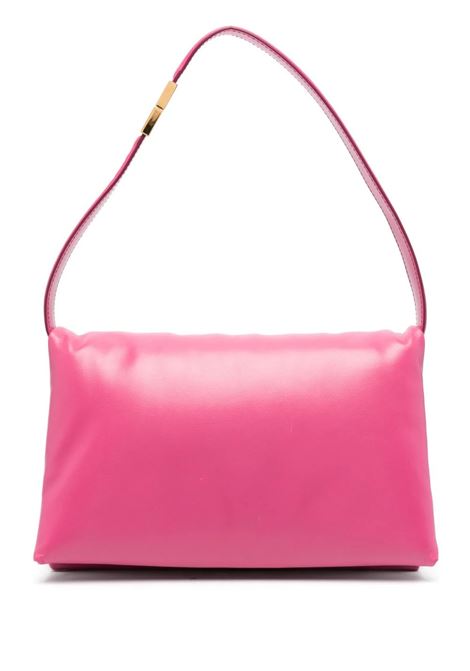 Pink Leather Prisma Shoulder Bag MARNI | SBMP0139UO-P529800C61