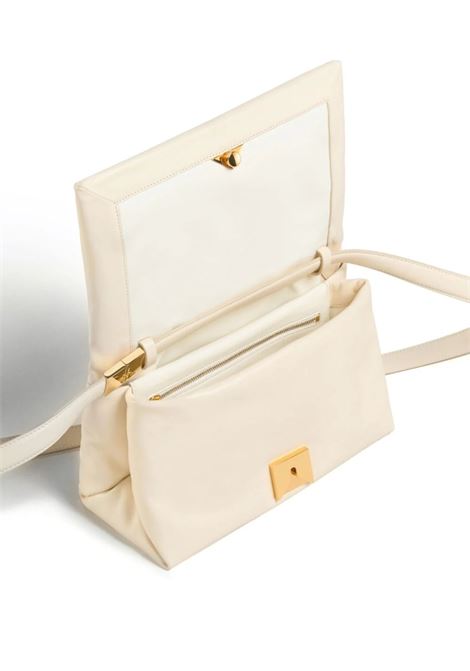 White Leather Prisma Shoulder Bag MARNI | SBMP0139UO-P529800W06