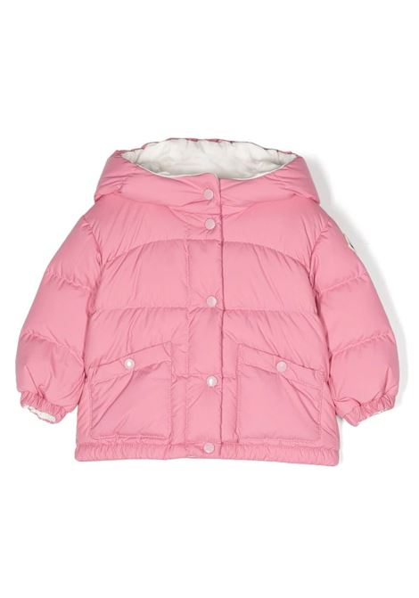 Pink Ebre Down Jacket MONCLER ENFANT | 1A0001 354A81527