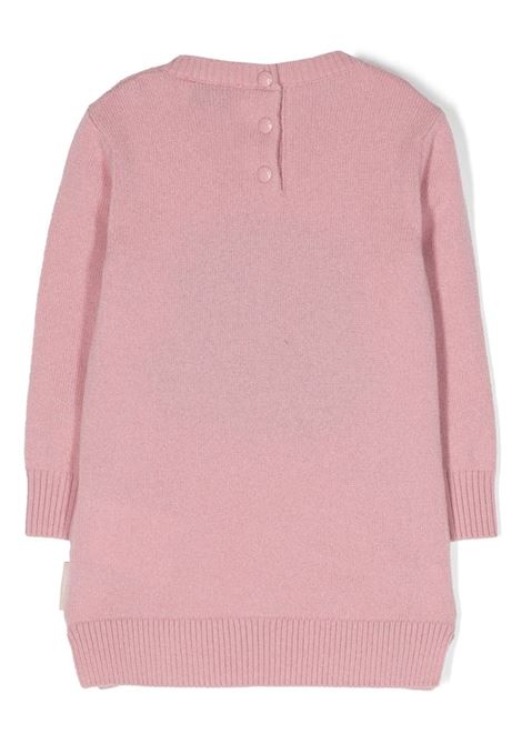 Pink Cashmere Sweater Dress MONCLER ENFANT | 9L000-01 M1127P55
