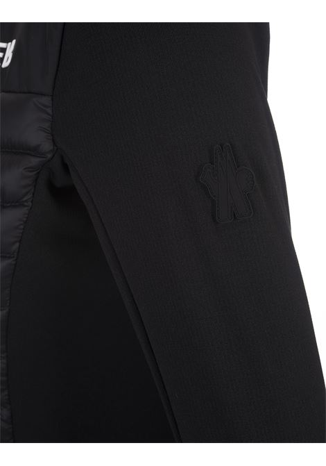 Black Padded Cardigan With Logo MONCLER GRENOBLE | 8G000-14 899JO999